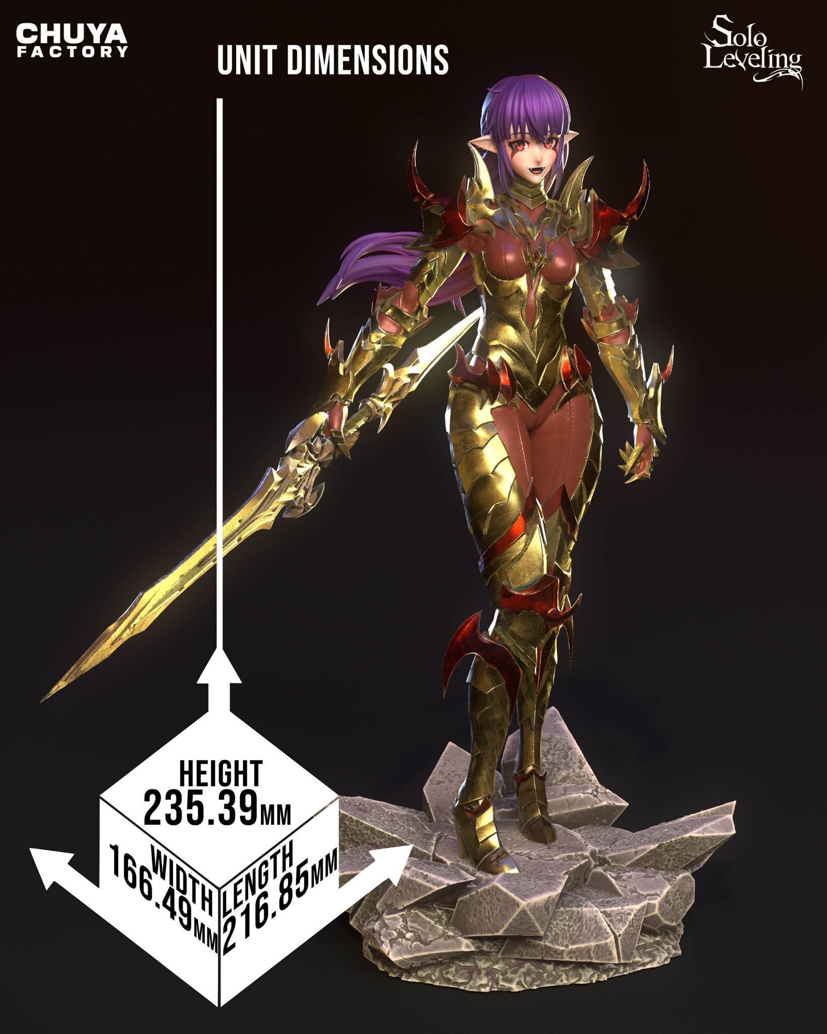 Esil - Solo leveling 3D print model_8