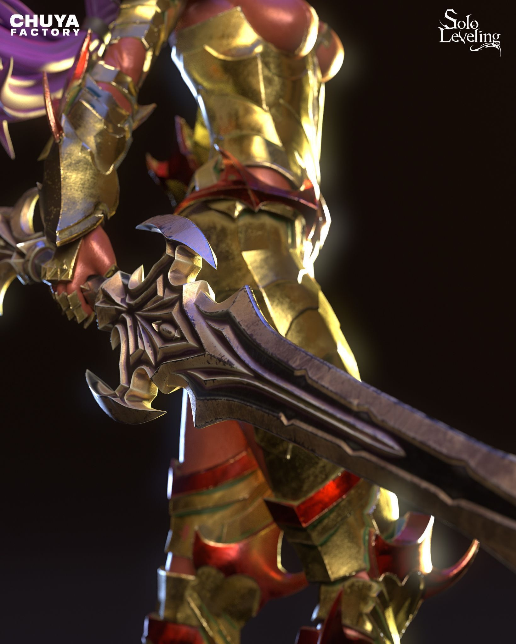 Esil - Solo leveling 3D print model_4