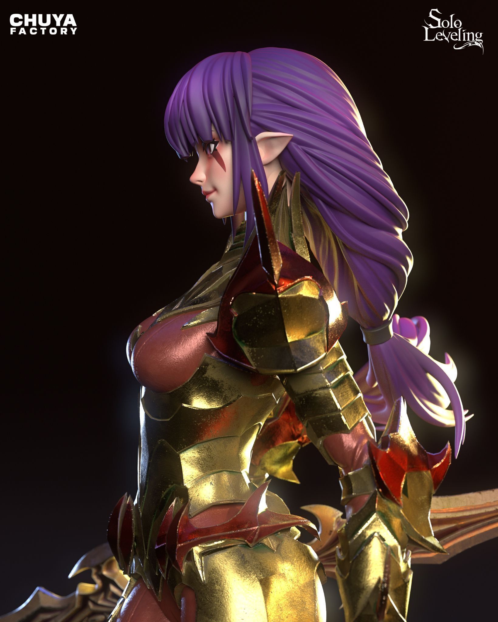 Esil - Solo leveling 3D print model_19