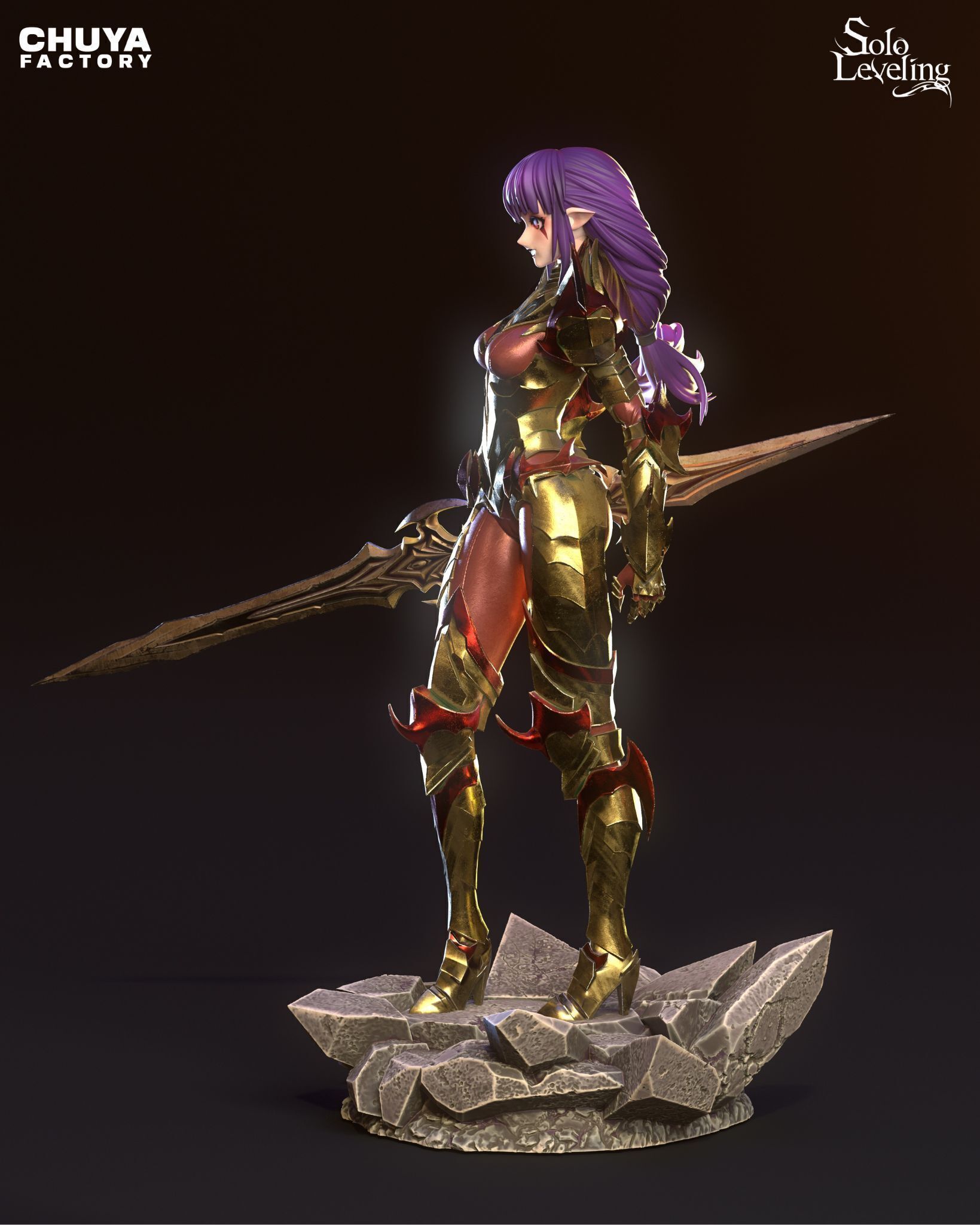 Esil - Solo leveling 3D print model_3