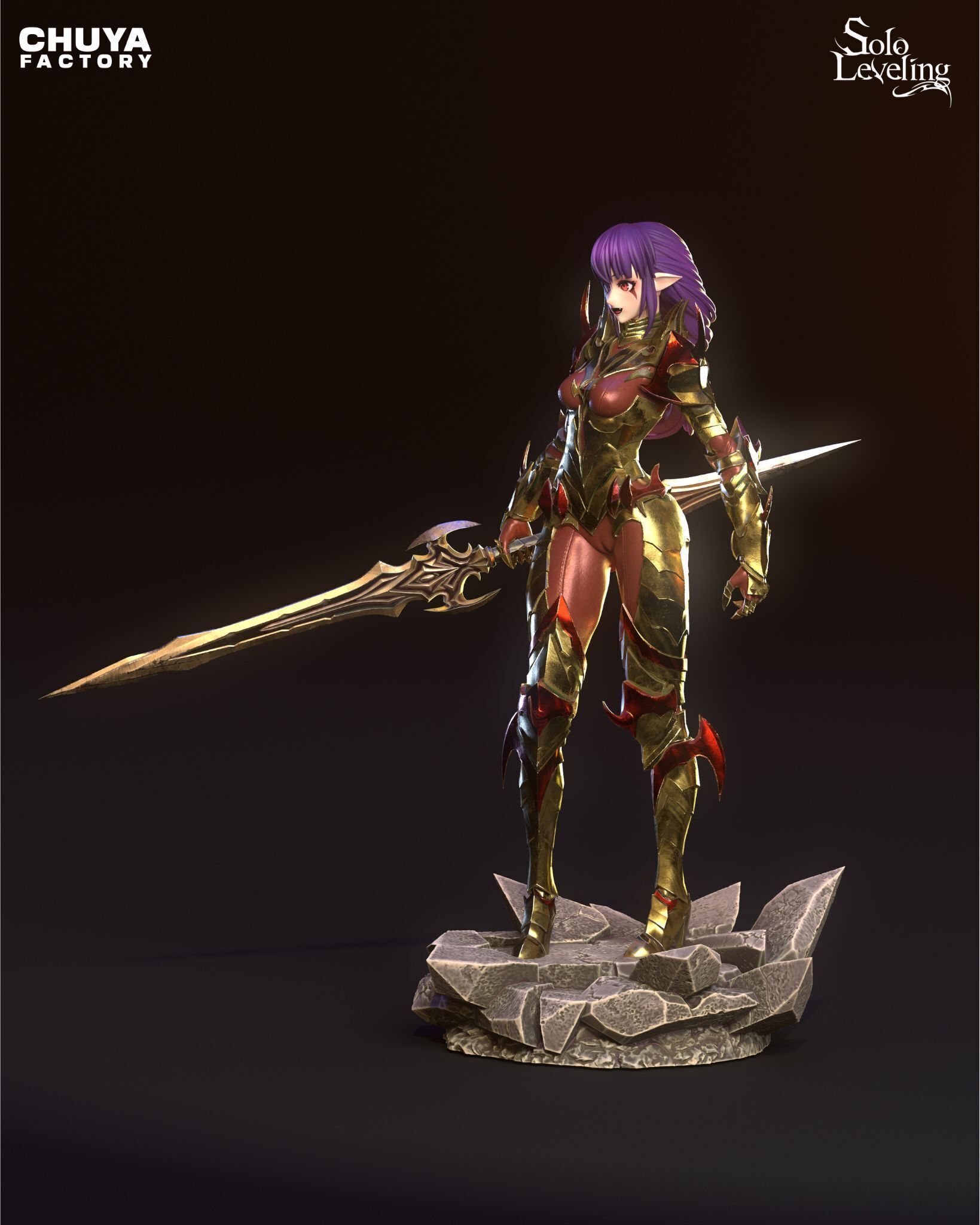 Esil - Solo leveling 3D print model_17