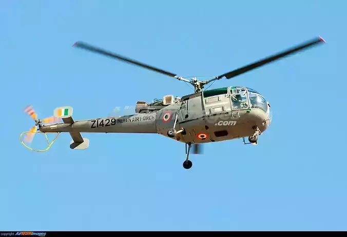 Alouette III Helicopter