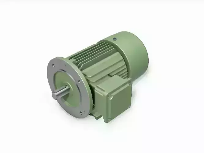 90L B35 Right IEC electric motor - 3D CAD model
