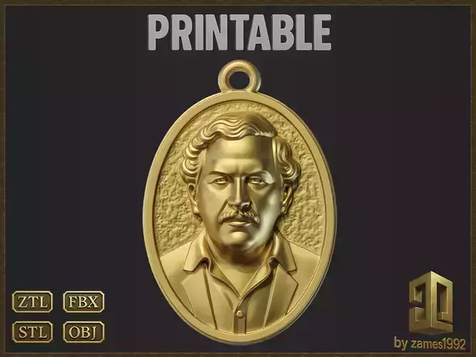 El Patron Bust Jewelry