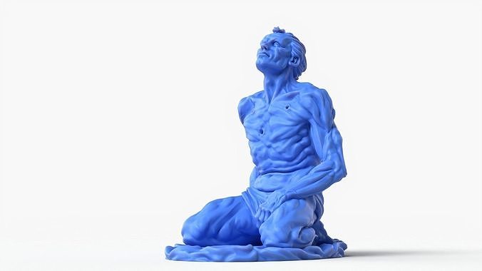 Impaled Incense Meditation Figure 3D print model