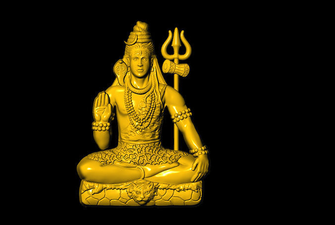 Shiv  3D Printed Model 3D print model