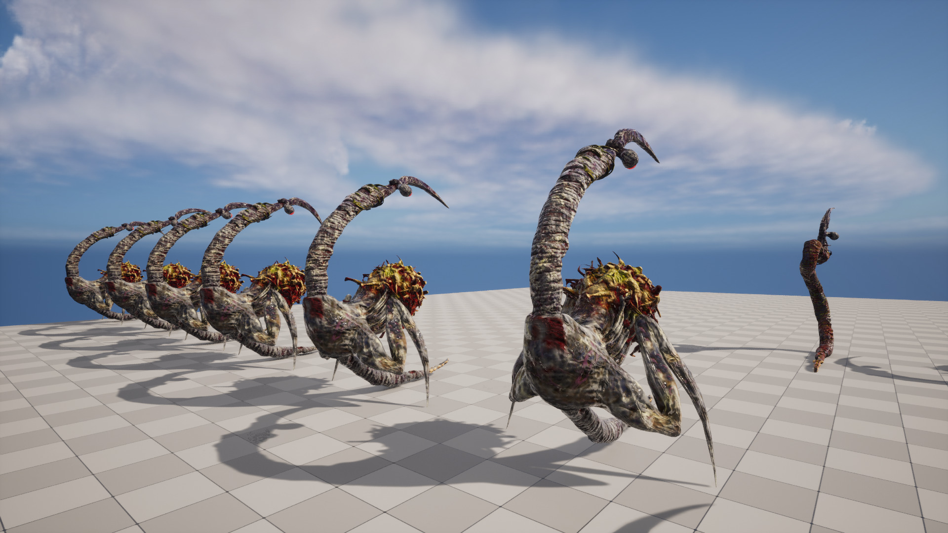 Monster Boss Pack1 transformable Low-poly 3D model_14