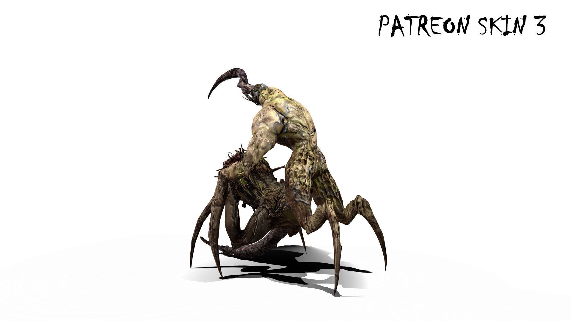 Monster Boss Pack1 transformable Low-poly 3D model_17