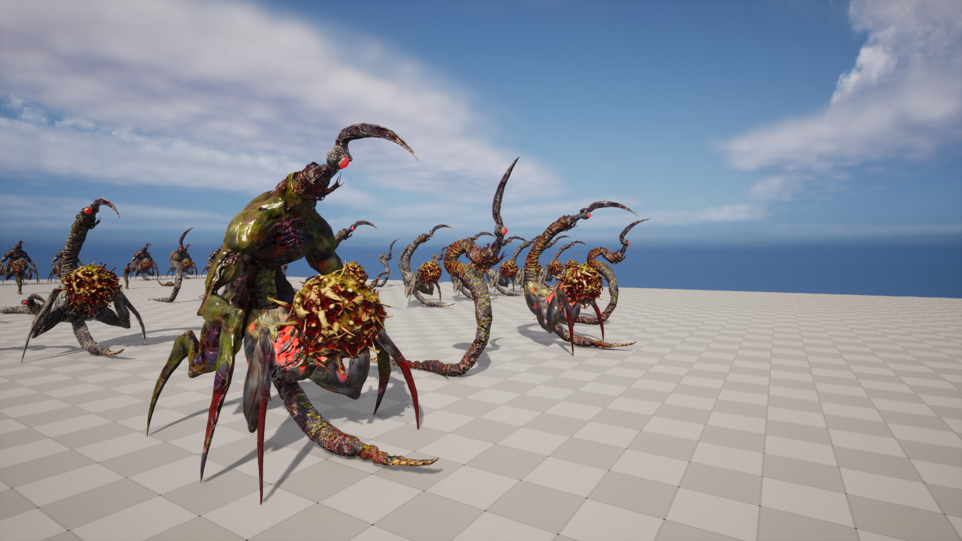 Monster Boss Pack1 transformable Low-poly 3D model_13