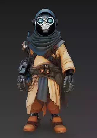 Desert Nomad Cyborg 1