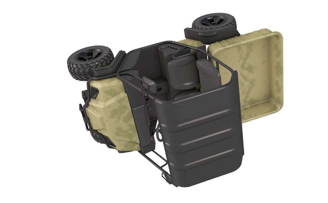 Military ATV 3D model_2