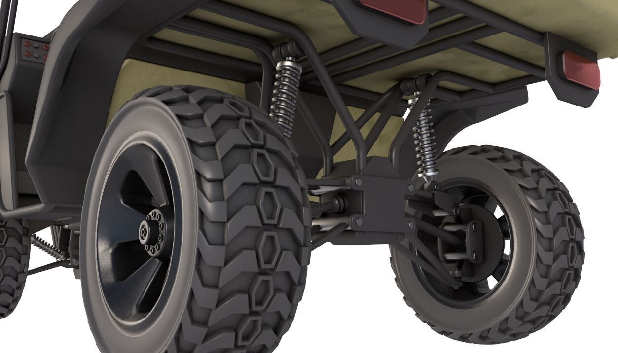 Military ATV 3D model_4