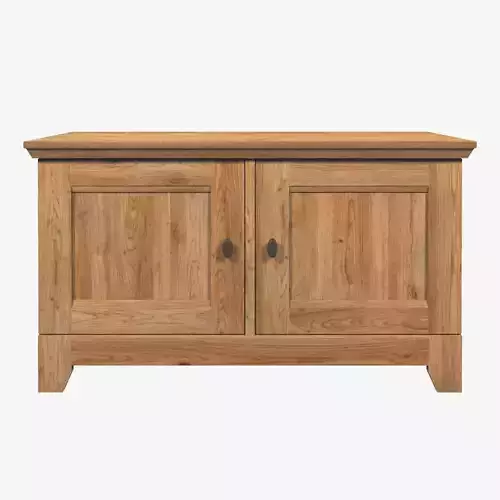 Country Cabinet 2 Door Solid Natural Oak 