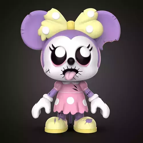MINNIE CHIBI ZOMBIE