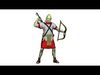 Roman Archer 4 3D print model_1