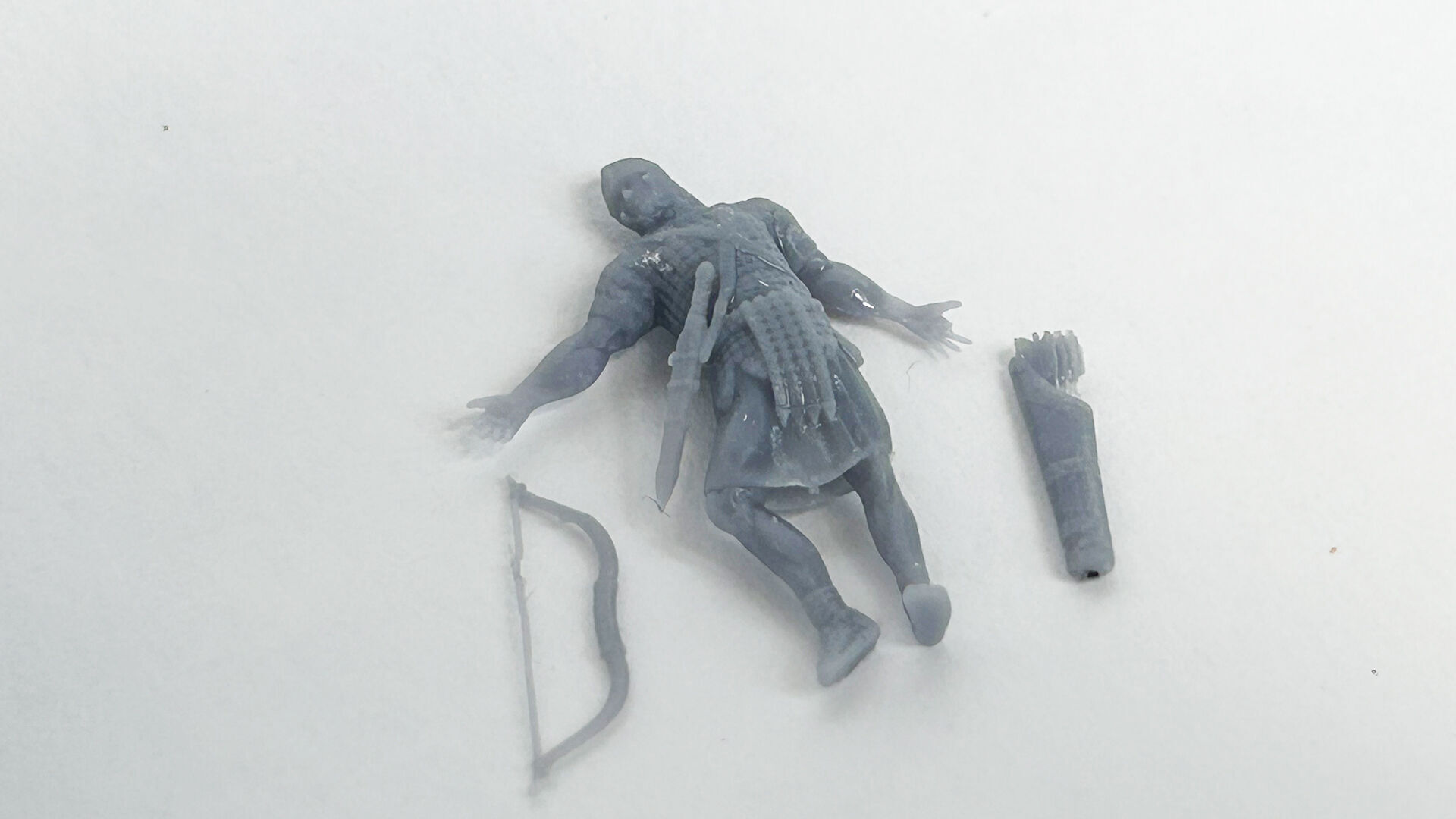 Roman Archer 6 dead 3D print model_3
