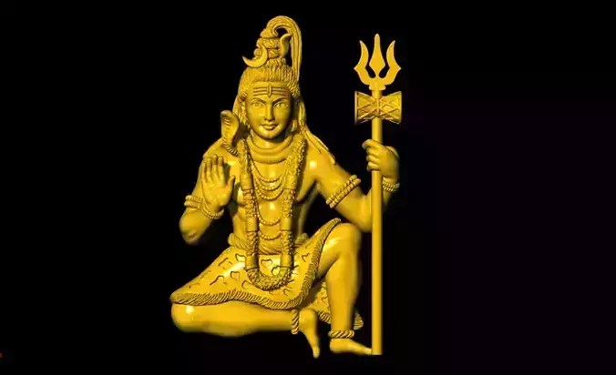 SHIV 3D PRINTED MODEL