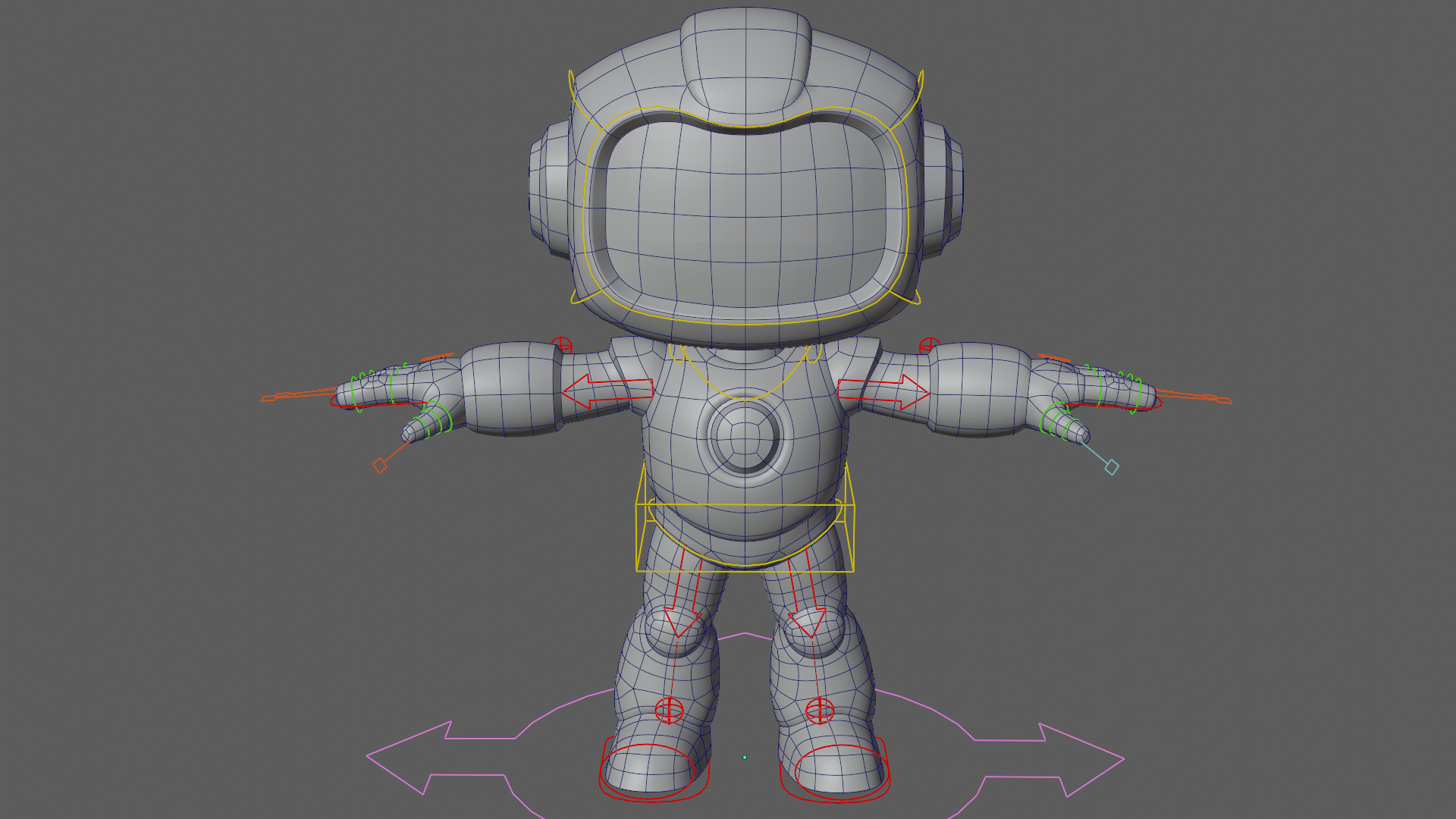 3D Character - Cute Robot 3D model_3