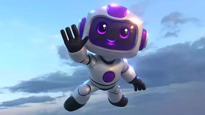 3D Character - Cute Robot