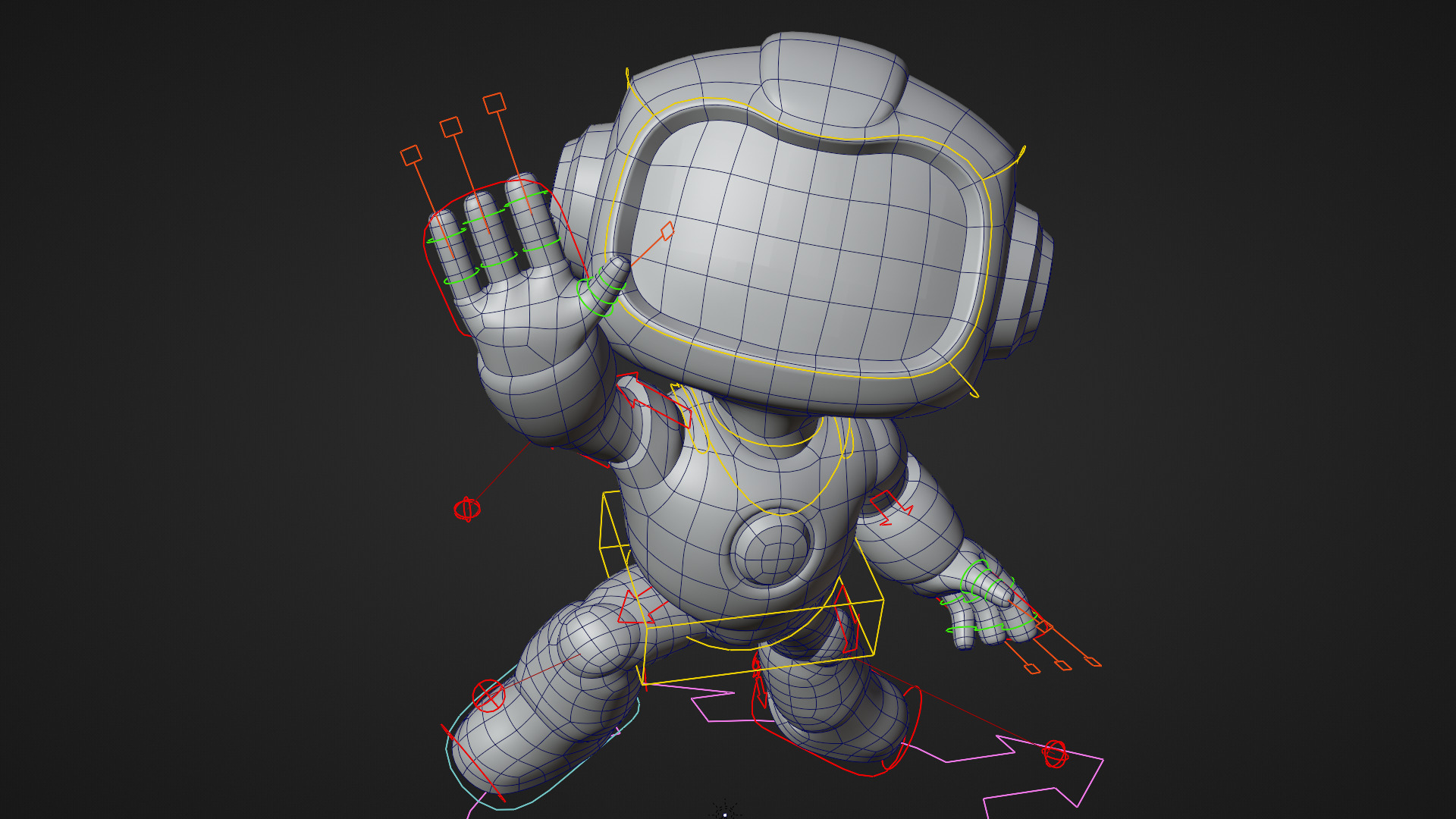 3D Character - Cute Robot 3D model_2
