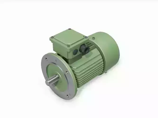 90S B5 IEC electric motor - 3D CAD model 3D model 90S B5 IEC electric motor - 3D CAD model 3D model