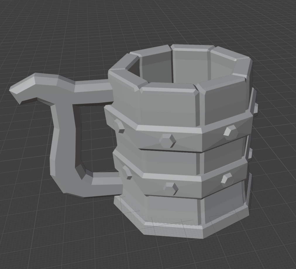 low-poly Deep Rock Galactic Free low-poly 3D model_2