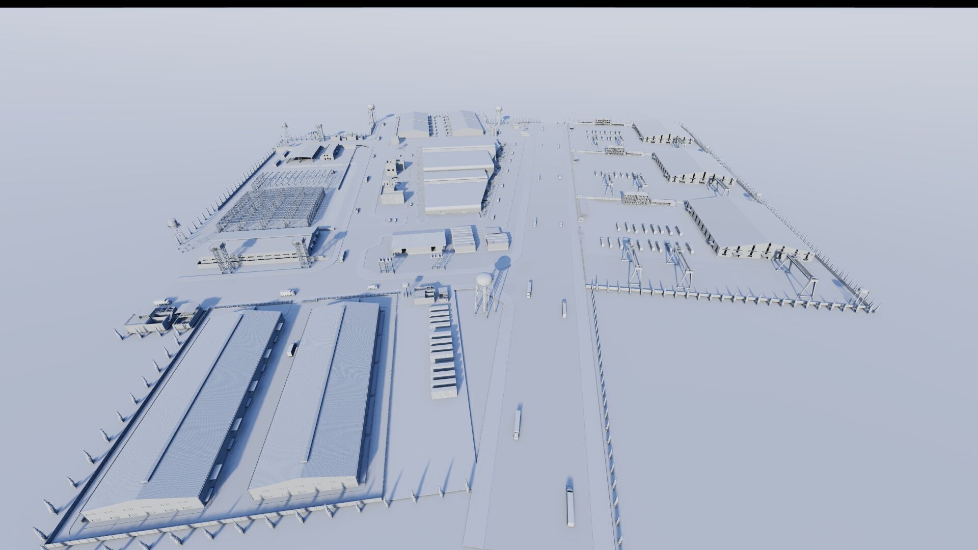Industrial Factory-Factory building 3D model_25