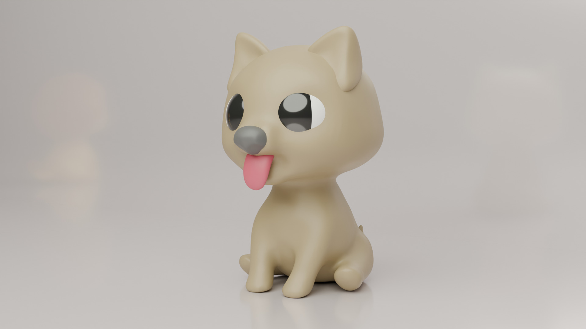 BABY ANIMALS Low-poly 3D model_7