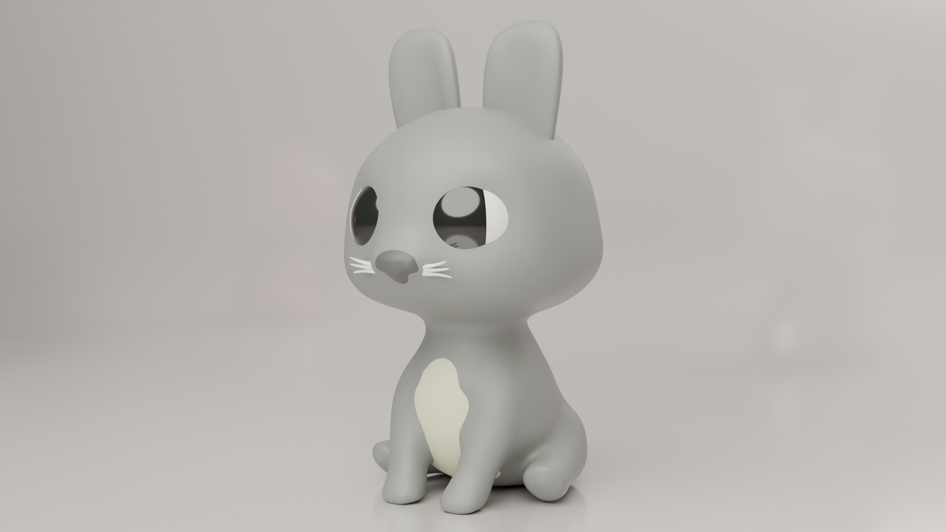 BABY ANIMALS Low-poly 3D model_12