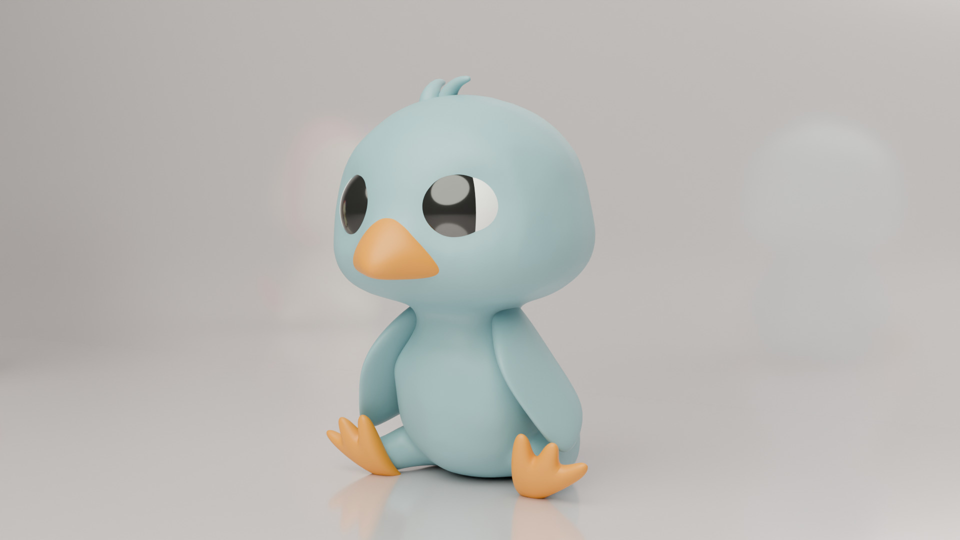 BABY ANIMALS Low-poly 3D model_8
