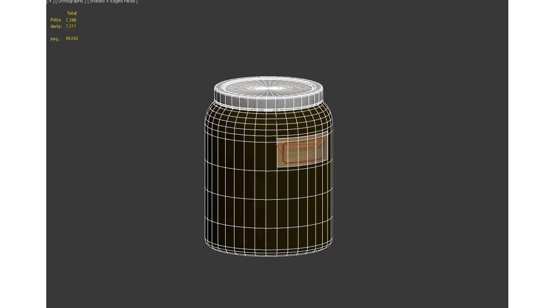 Cadaver Specimen Low-poly 3D model_6