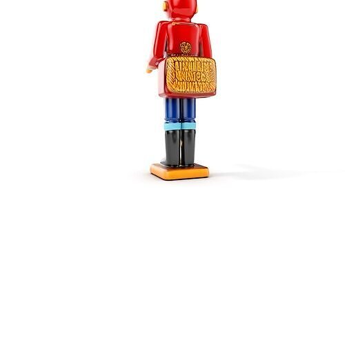 Toy Soldier Nutcracker Model Pack with Detailed Textures Low-poly 3D model