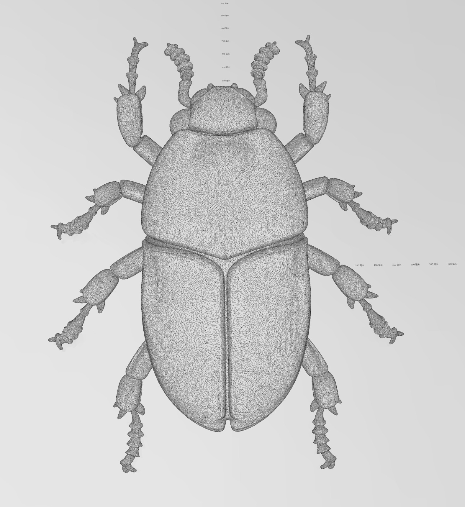 Cyber Art Beetle 3D model_4