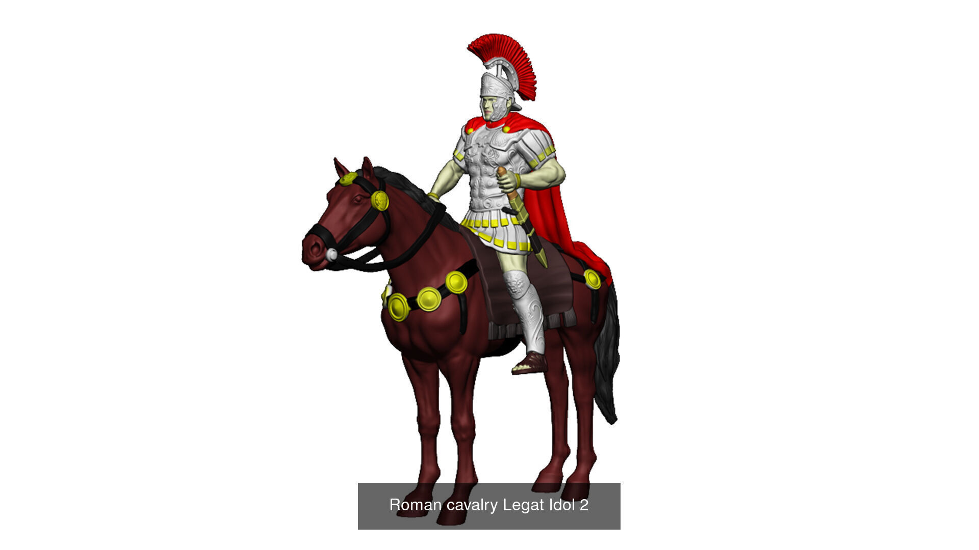 Roman cavalry SPQR - EAGLE OF THE LEGION II  3D Model Collection_20