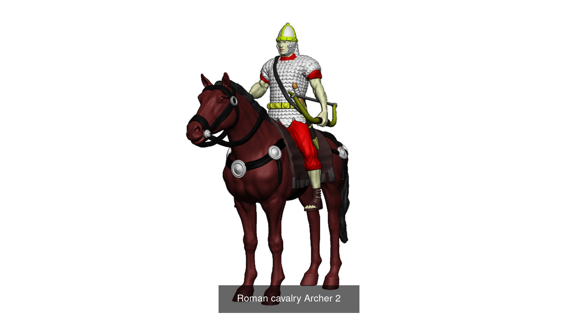 Roman cavalry SPQR - EAGLE OF THE LEGION II  3D Model Collection_17