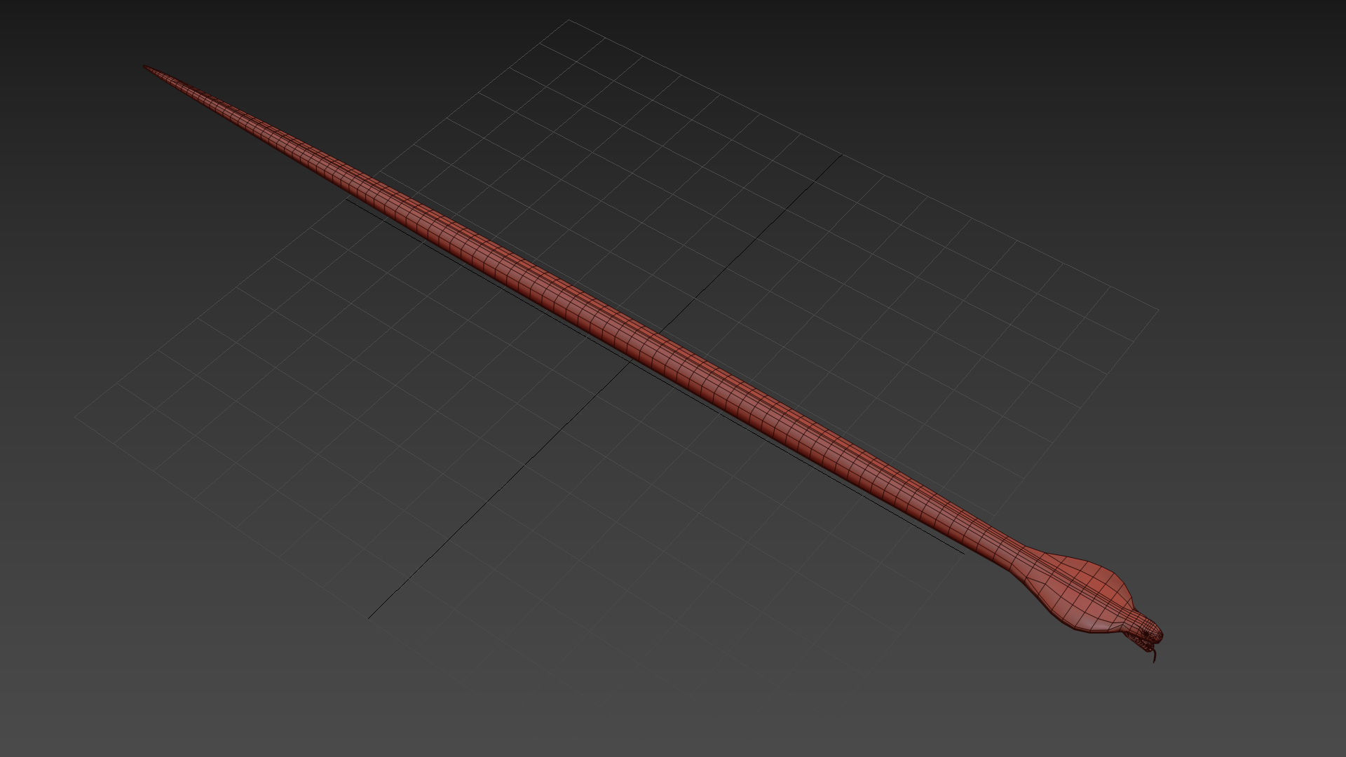 king Cobra Shape 3D model_12