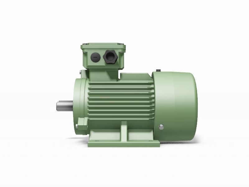 90S B34a Top IEC electric motor - 3D CAD model 3D model_2