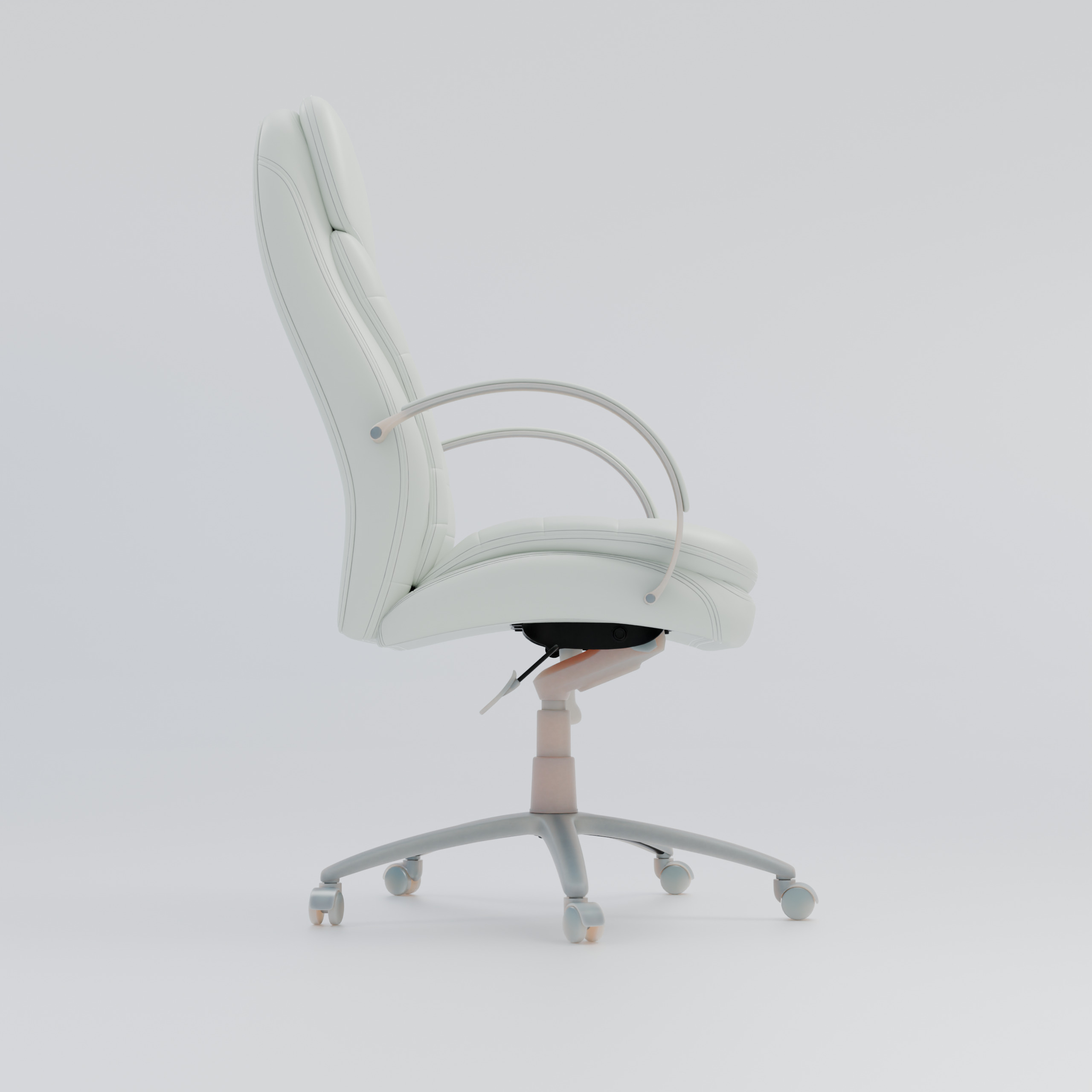 Office chair 3D model_2