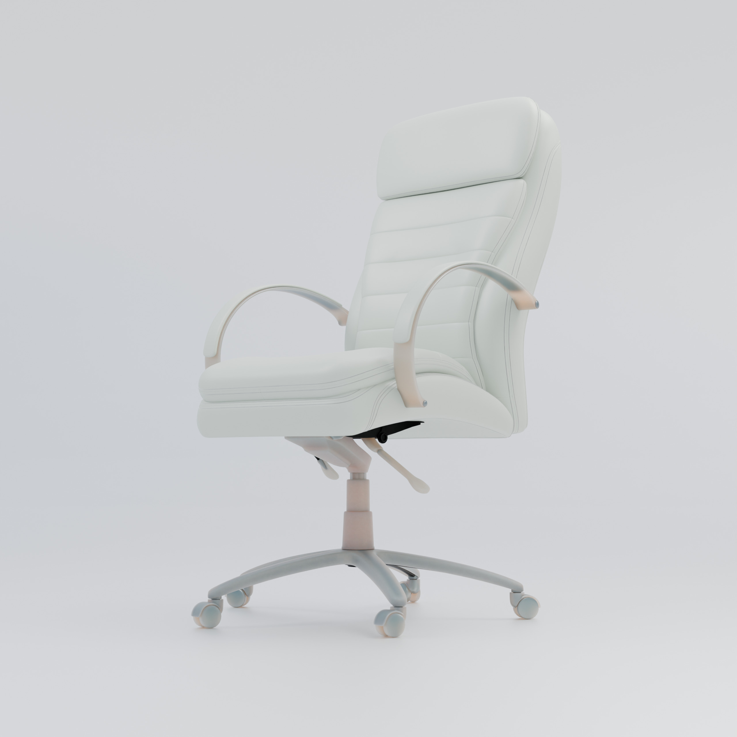 Office chair 3D model_4