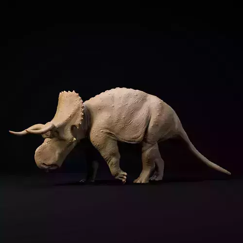 Nasutoceratops 1-35 scale pre-supported dinosaur 3D print model
