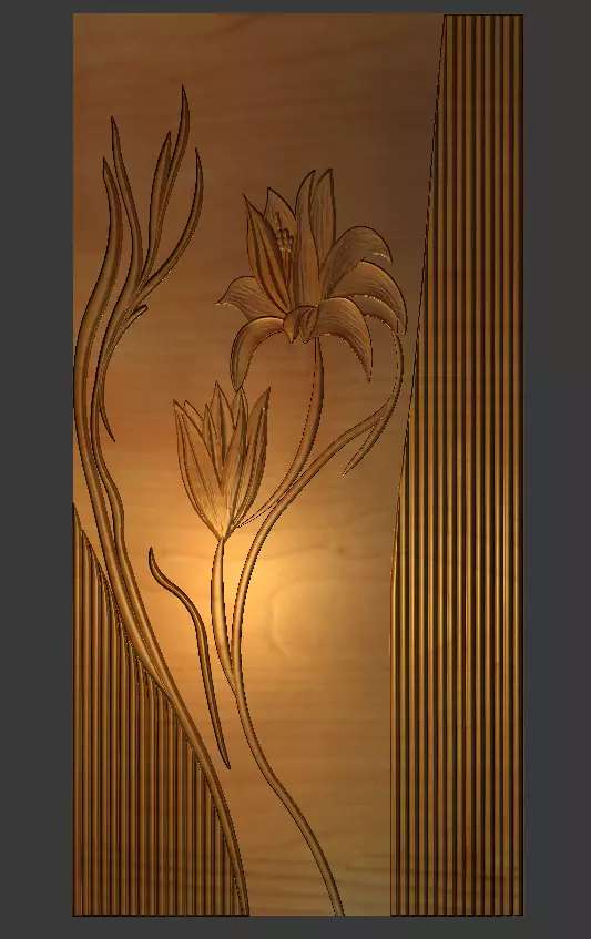 Flower Design  3D model_0