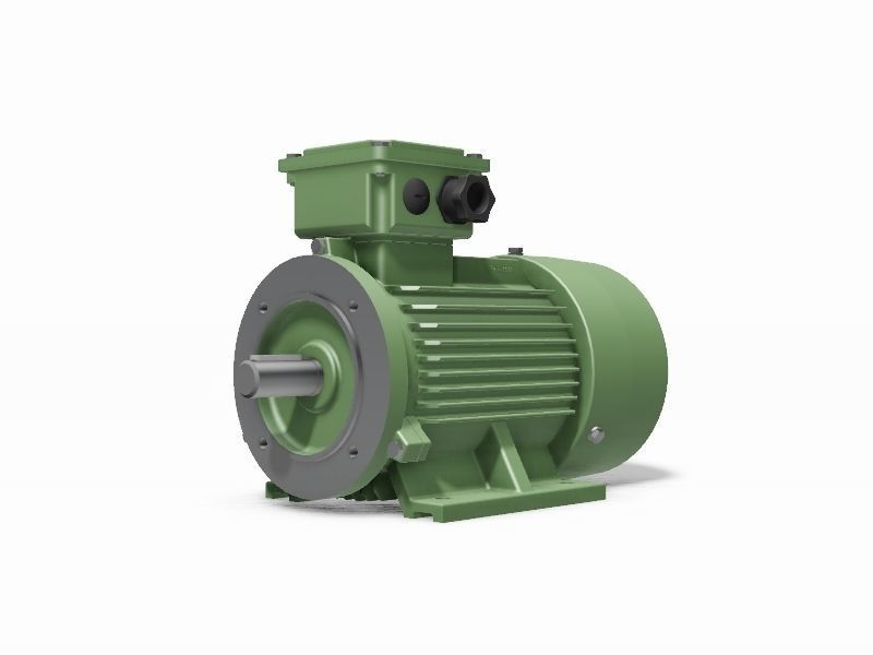 90S B34b Top IEC electric motor - 3D CAD model 3D model_1