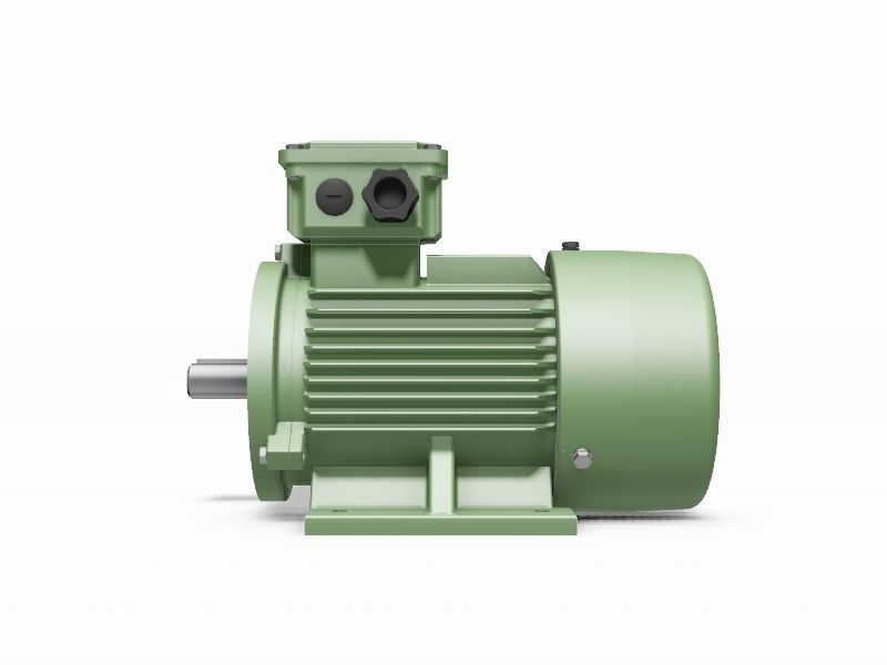 90S B34b Top IEC electric motor - 3D CAD model 3D model_2