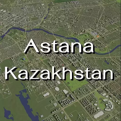 Astana Kazakhstan - city and urban