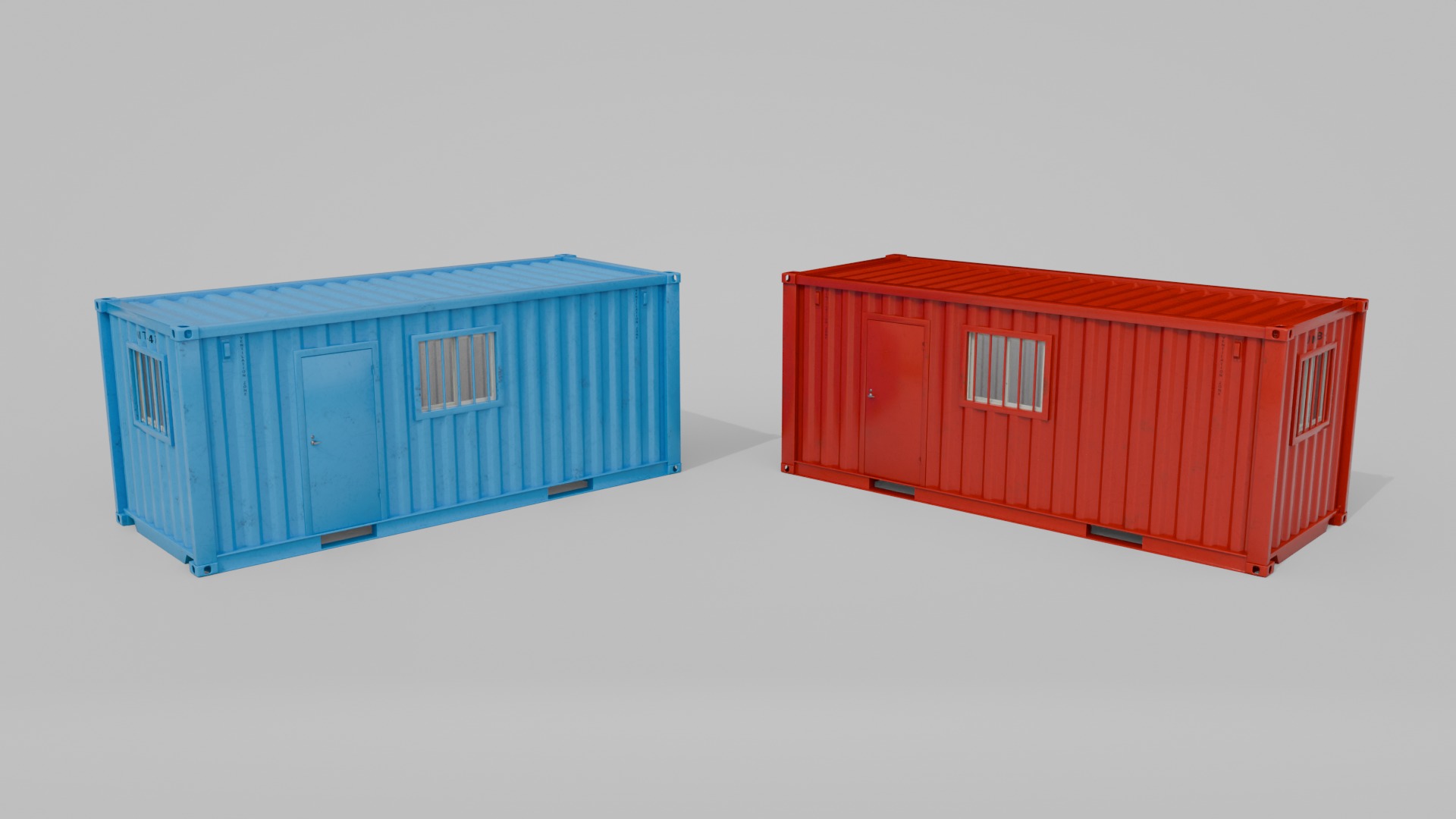 Modified Shipping Containers Room Trio Collection _47