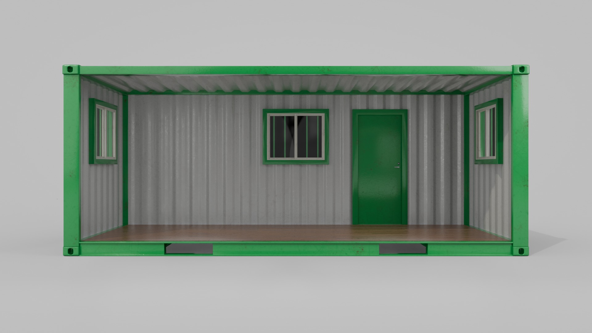 Modified Shipping Containers Room Trio Collection _44