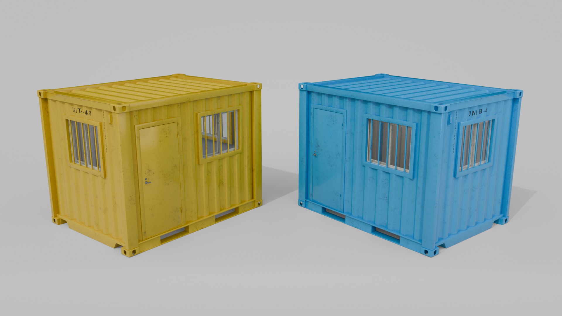 Modified Shipping Containers Room Trio Collection _15
