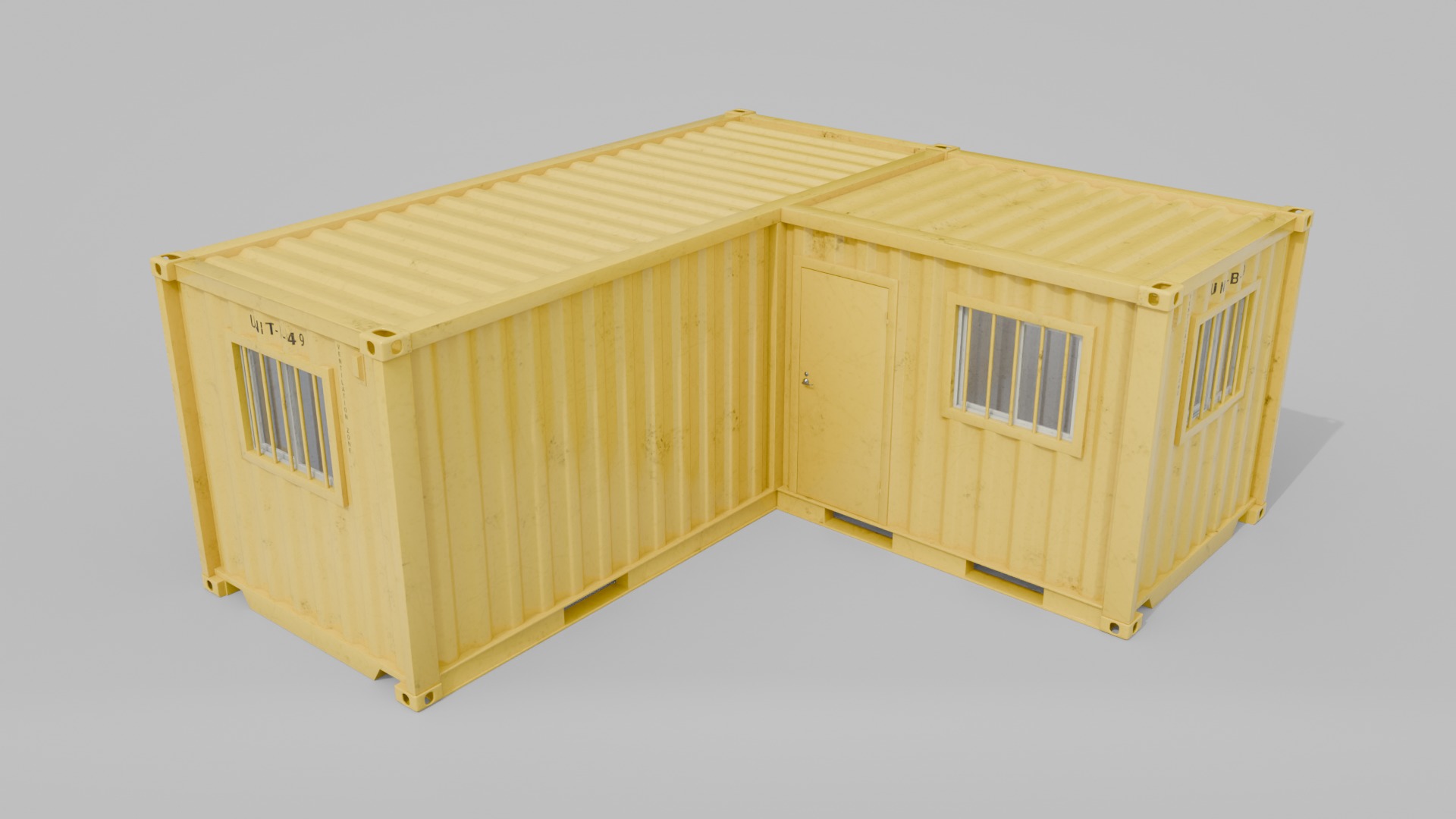 Modified Shipping Containers Room Trio Collection _34