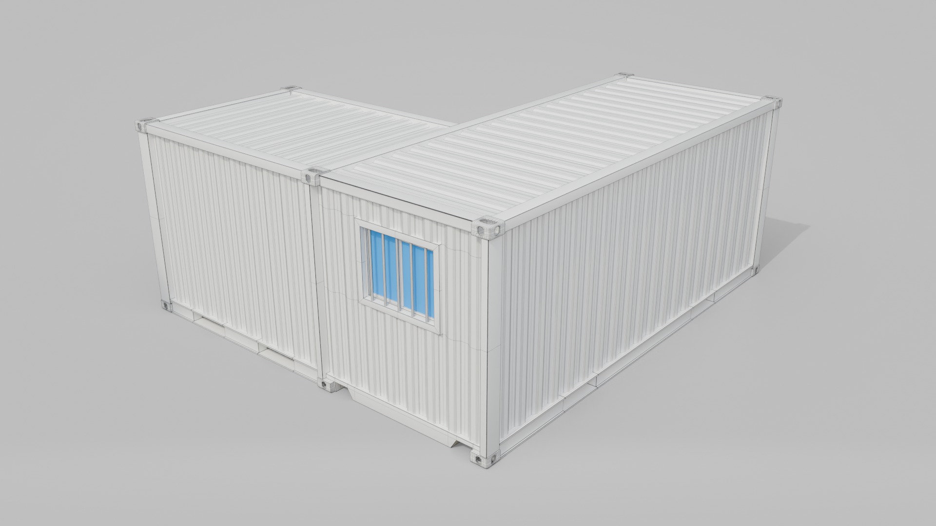 Modified Shipping Containers Room Trio Collection _37