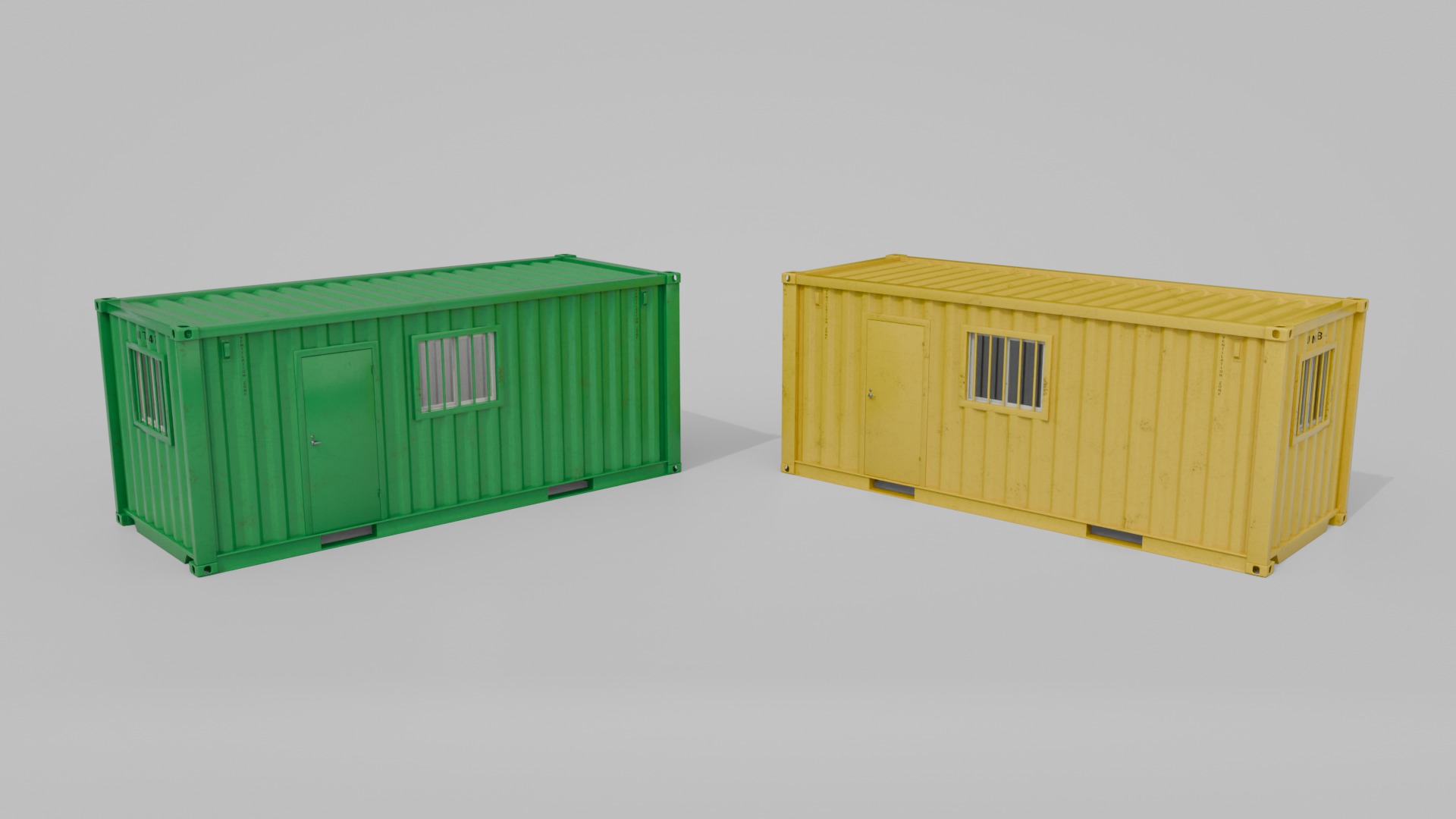 Modified Shipping Containers Room Trio Collection _48
